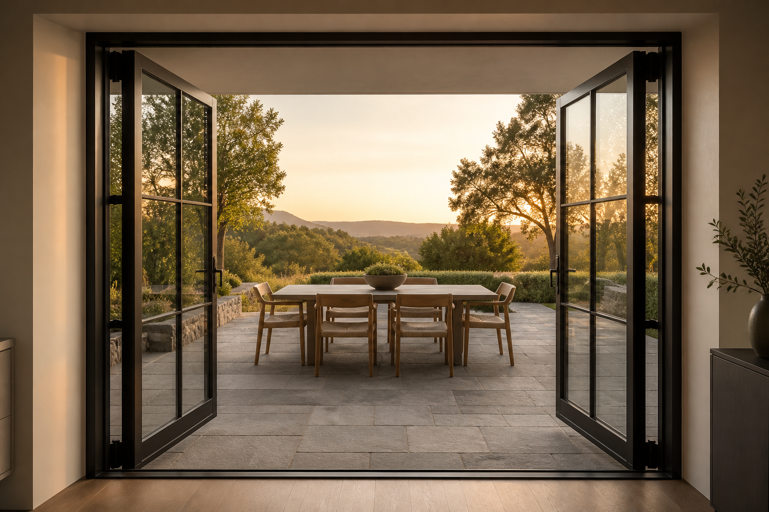 VLX 100 Double Swing / French Door in Ventura, CA | Juniper Windows Ventura - detail 6