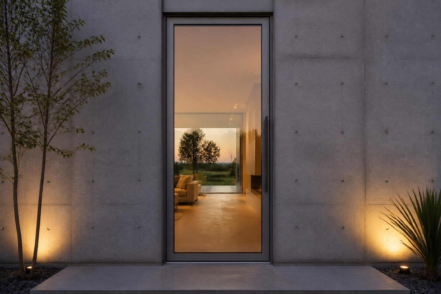 VLX 100 Pivot Door in Ventura, CA | Juniper Windows Ventura - detail 2